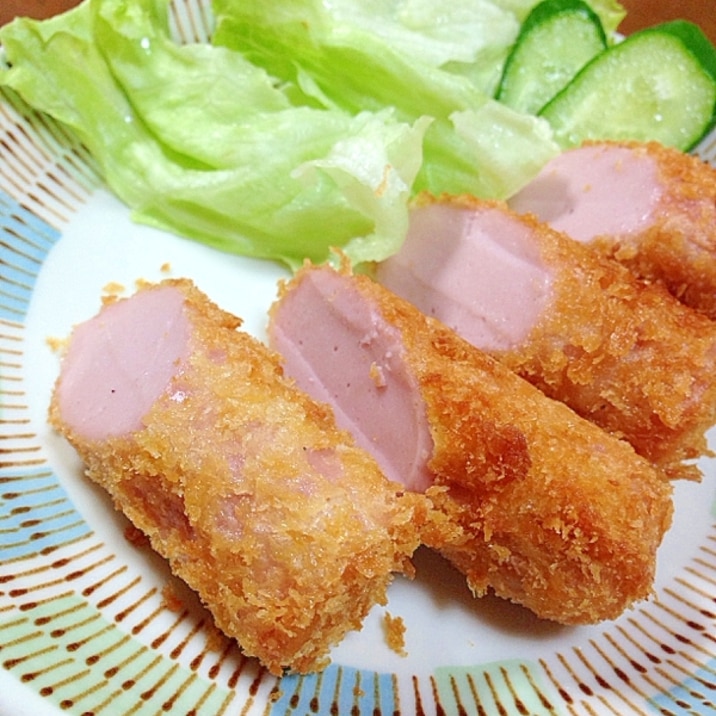 魚肉ソーセージフライ